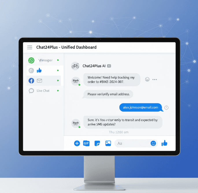 Chat24Plus - 24/7 AI-Powered Customer Service